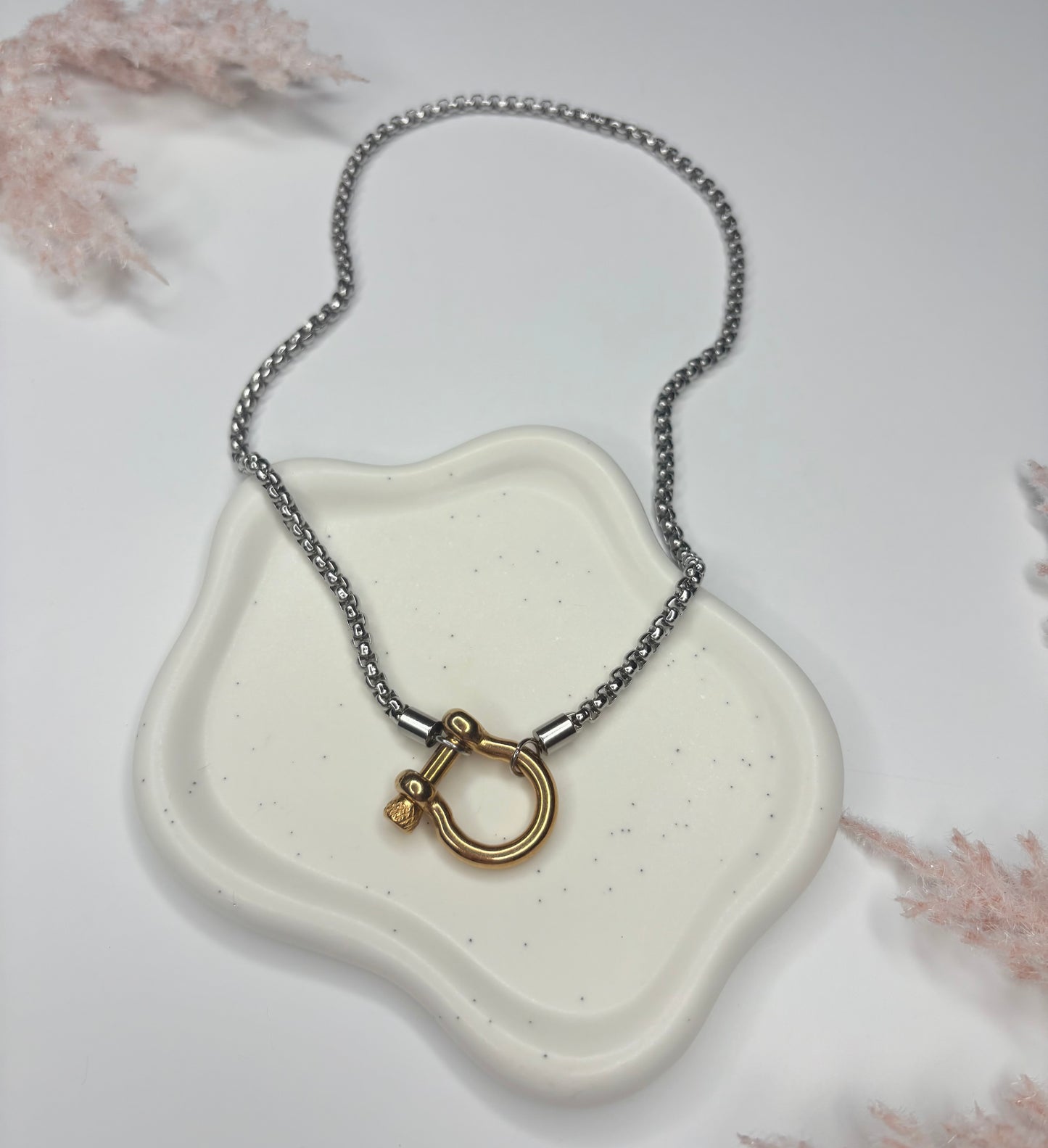 Silver & Gold Necklace
