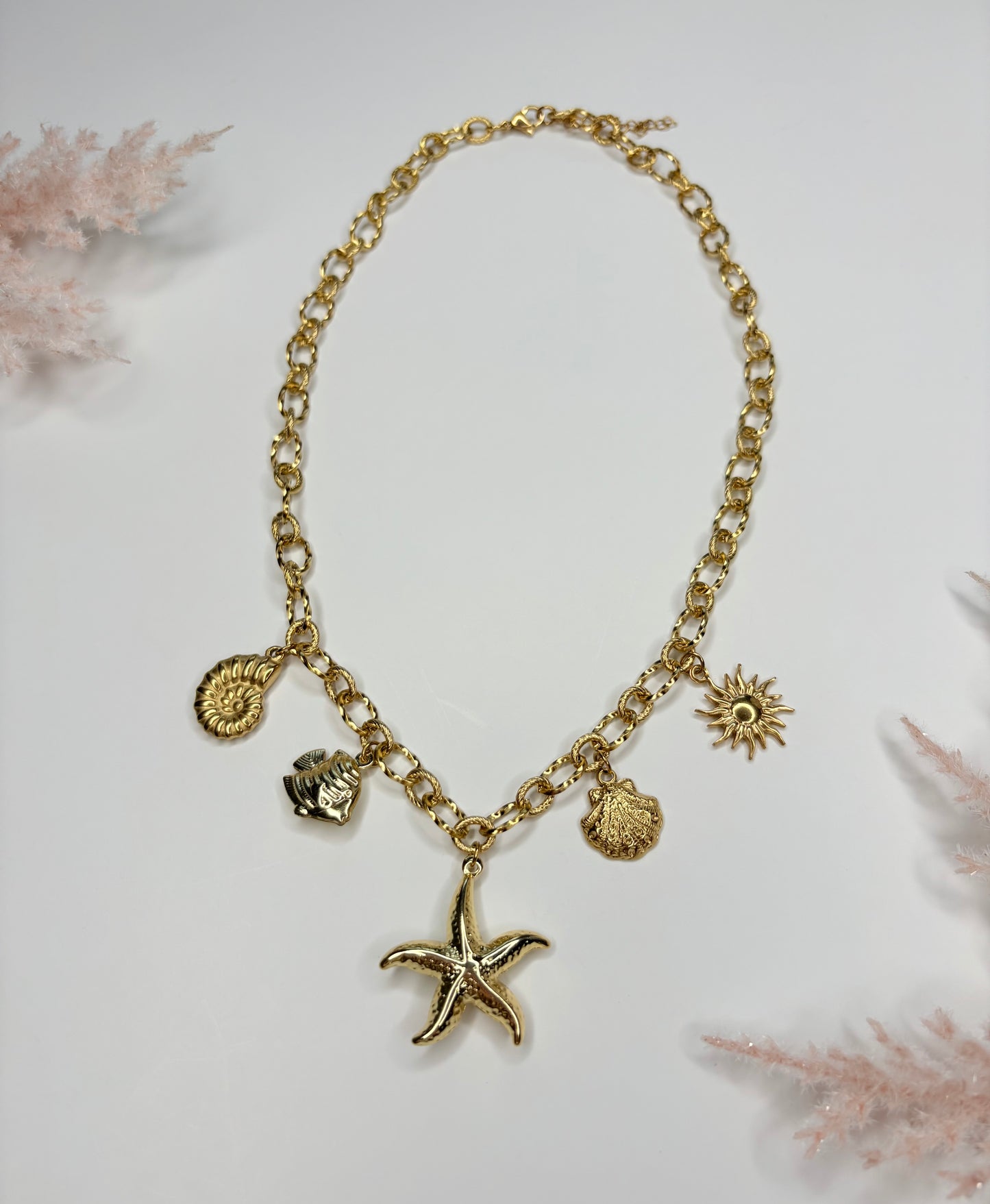 Summer charms necklace