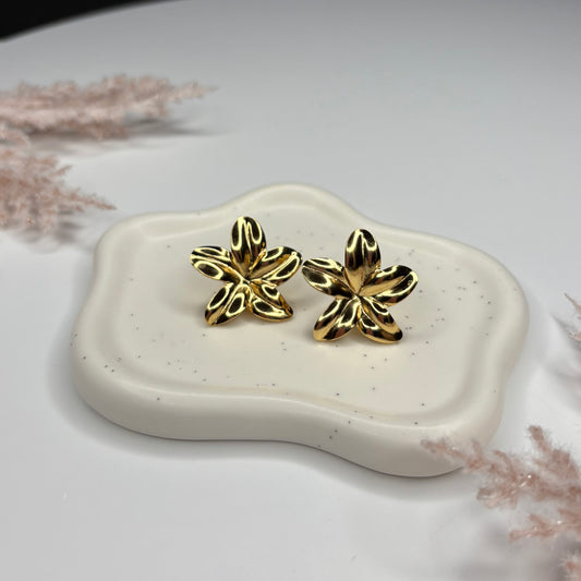 Plumeria Earrings