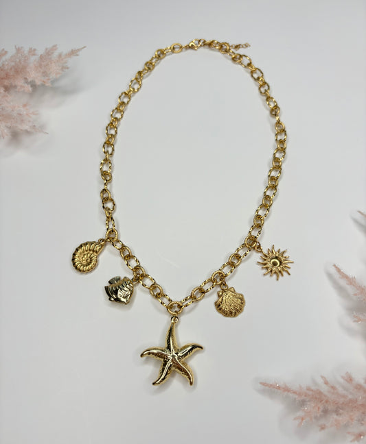 Summer charms necklace