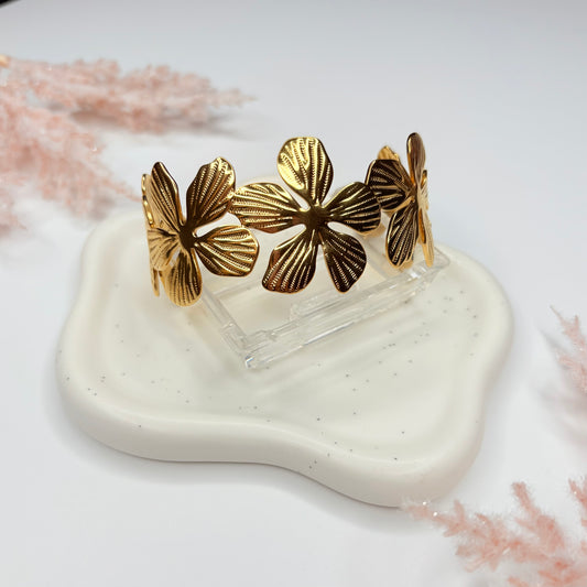 Golden Flower Bracelet