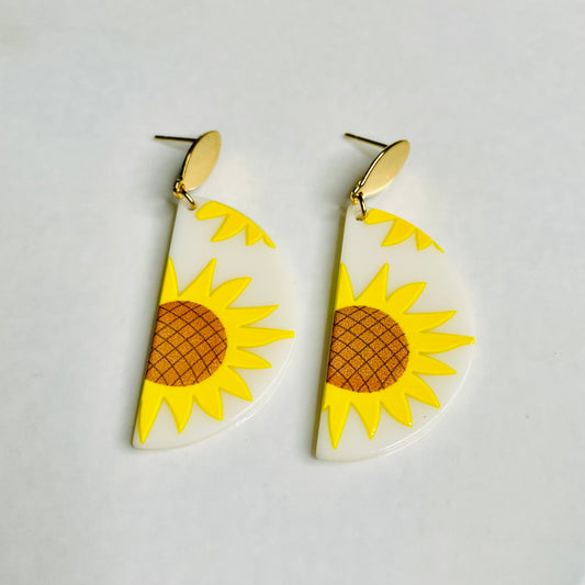 Sunflower Earrings