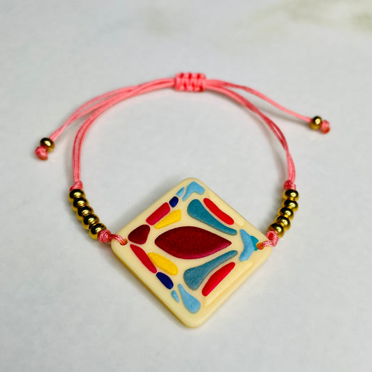 Painted Canva Bracelet