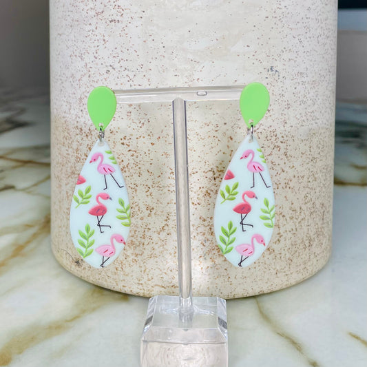 Flamingo Earrings