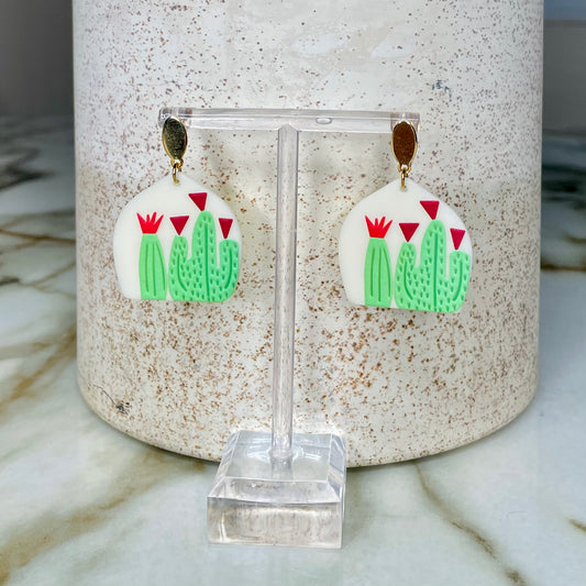 Cactus Earrings