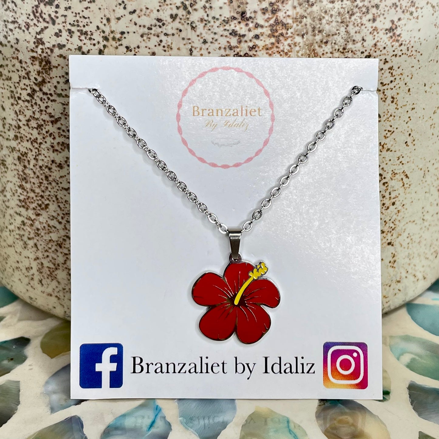 Amapola Necklace (stainless steel)